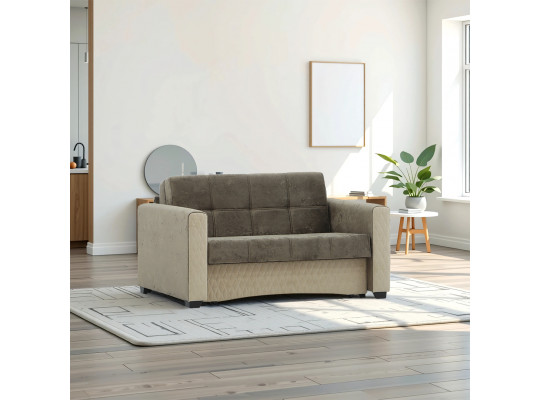 диван HOBEL SKY CAPUCHINO MONACO 4/ CREAM BREEZE 2 (1)