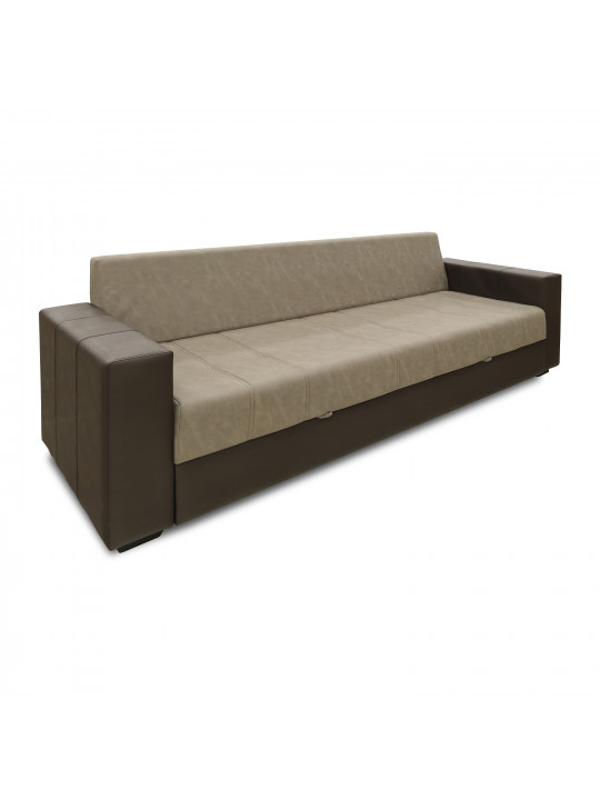 დივანი HOBEL TEO COFFEE V460/ LIGHT BROWN KIPRUS 3 (2)