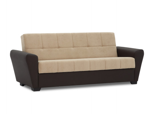 sofa HOBEL MODERN ECONOM BROWN 3673/DANIA CAPPUCCINO (2)