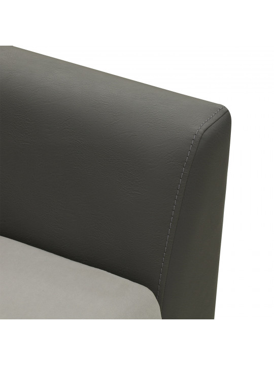 დივანი HOBEL MODERN LUXE ECONOM V460 GREY/LIGHT GREY VIVALDI 6 (2)