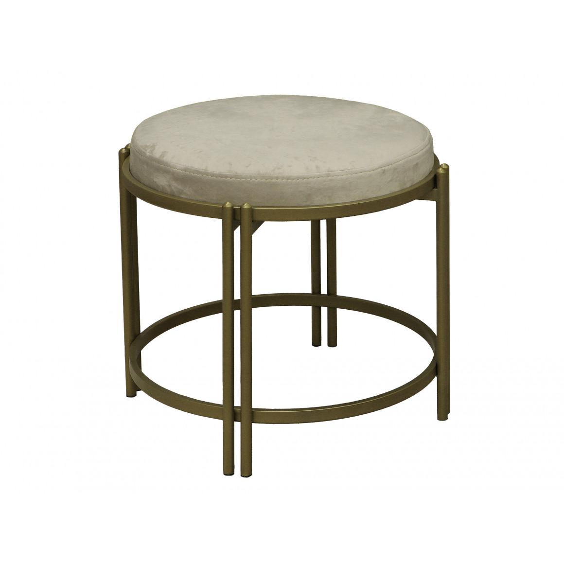 табурет и пуф HOBEL BENCH-02 METAL GOLD/MONACO 02 (1)