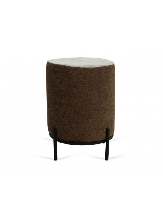 stool & pouf HOBEL CIRCLE METAL (33X33X45) BONCUK 27/CANYON SMOKE (1)