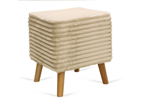 stool & pouf HOBEL SONYA SQUARE MEGA BEACH/CREAM BUK 4 (1)