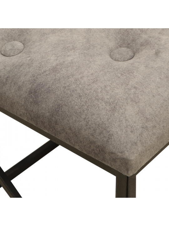 stool & pouf HOBEL TWIST METAL LSL/40x80X35-18K/ COMBY(1)