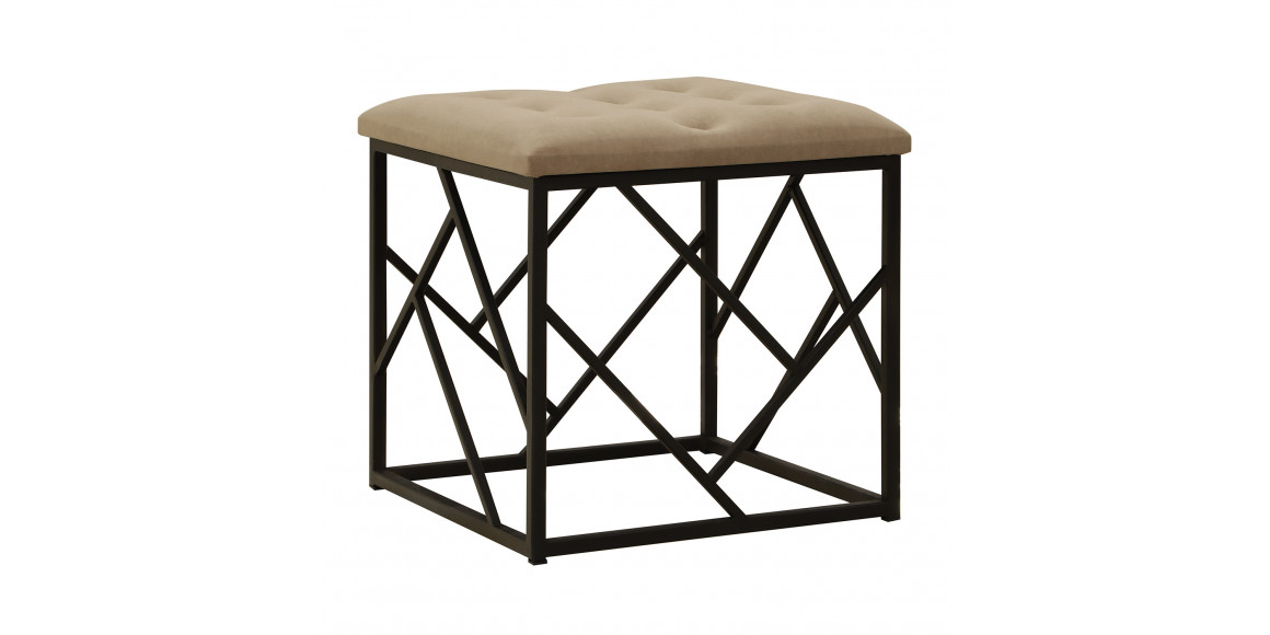 ტაბურეტი და პუფი HOBEL TWIST METAL/38X38X35 -10K/ COMBY(1)