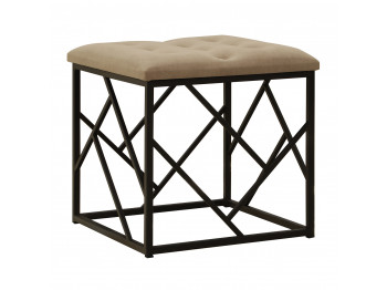 ტაბურეტი და პუფი HOBEL TWIST METAL/38X38X35 -10K/ COMBY(1)
