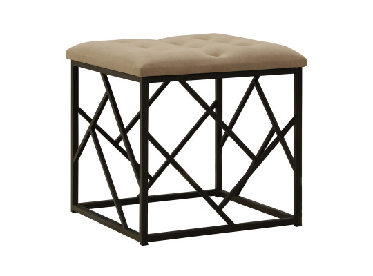 ტაბურეტი და პუფი HOBEL TWIST METAL/38X38X35 -10K/ COMBY(1)
