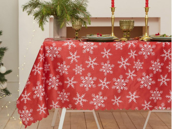 tablecloth SIMA-LAND SNOWFLAKE 145X220