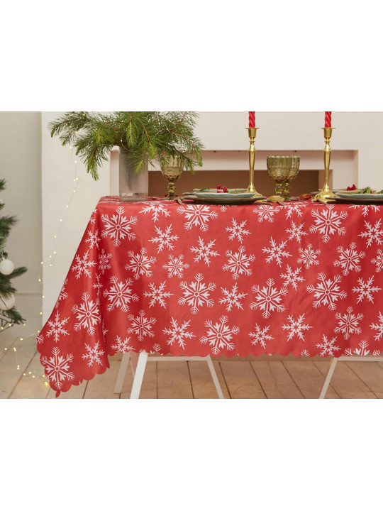 tablecloth SIMA-LAND SNOWFLAKE 145X220