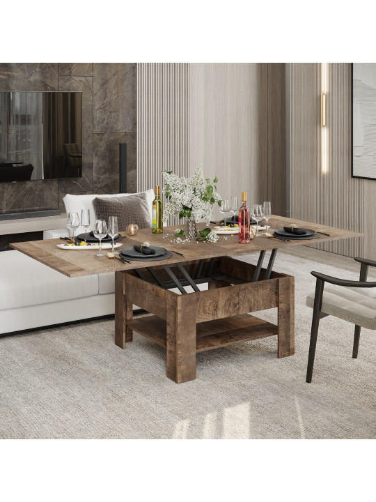 ტრანსფორმერი მაგიდა HOBEL 90X100X200 K354 (1)
