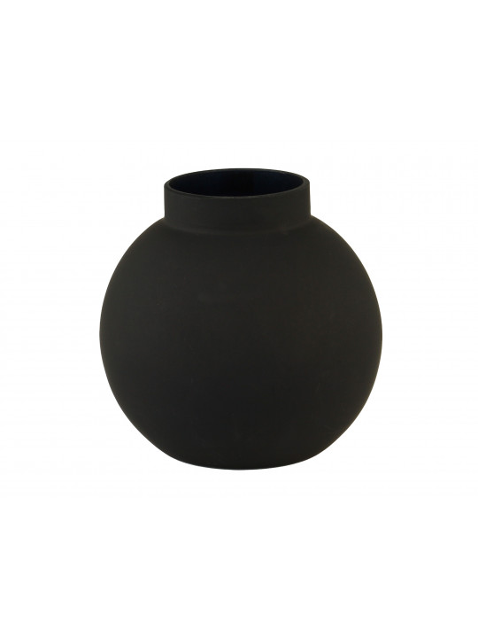 ვაზა KOOPMAN ROUND 15CM 2ASS BLACK
