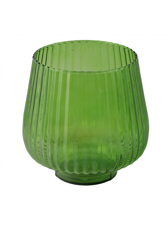 vases KOOPMAN GLASS 165XH185MM STRIPES (233613)