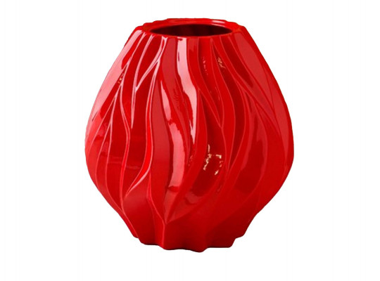 ваза SIMA-LAND PLAMYA RED 21 cm