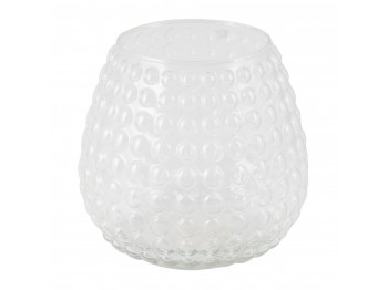 ვაზა KOOPMAN VASE CLEAR GLASS 190XH200MM (025812)