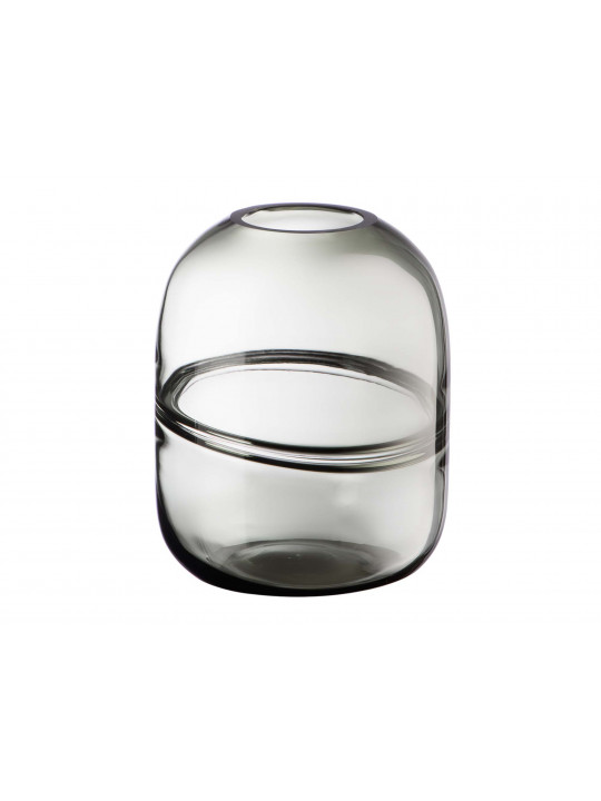 vases MAGAMAX VASE SMOKY GLASS Д135 Ш135 В170 GREY