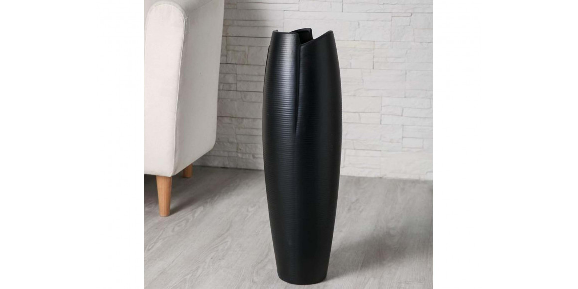 ваза SIMA-LAND VEER 14X58 см черный