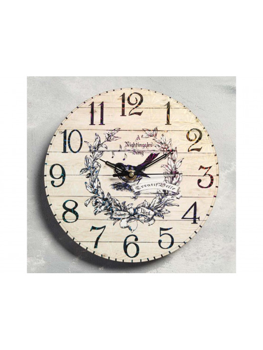 wall clock SIMA-LAND BIRDIE d=23.5