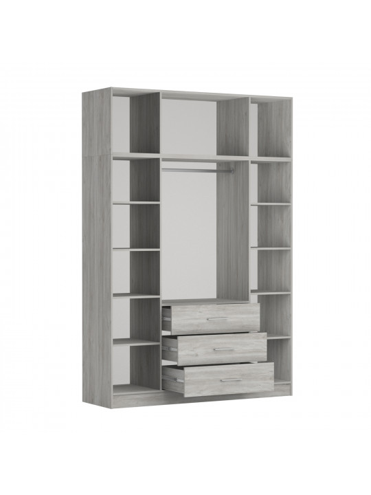 ტანსაცმლის კარადა HOBEL EX-B37 CL/01 (WH) ORMA 144 (7)