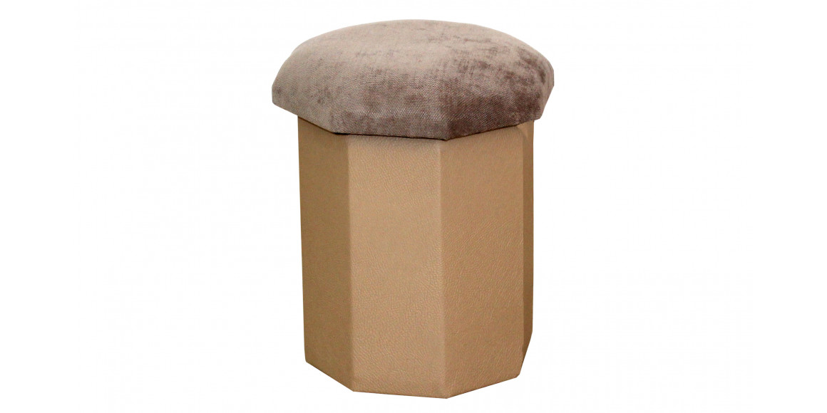 stool & pouf VEGA OCTAGON (40X35X35) COMBY (1)