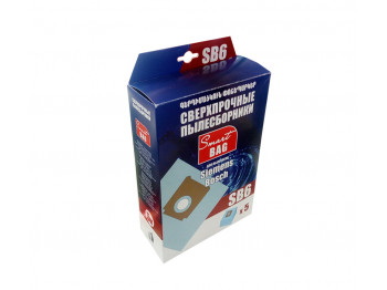 მტვერსასრუტის ტომრები SMART BAG SB6 (X5)