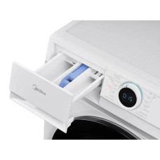 washing machine MIDEA MF100D80B/W