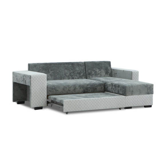 დივანი HOBEL CORNER SONYA GREY MONACO 14/LIGHT GREY BONCHUK 19  R G (5)