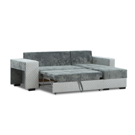 დივანი HOBEL CORNER SONYA GREY MONACO 14/LIGHT GREY BONCHUK 19  R G (5)