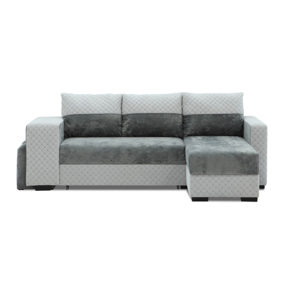 დივანი HOBEL CORNER SONYA GREY MONACO 14/LIGHT GREY BONCHUK 19  R G (5)