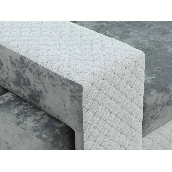 დივანი HOBEL CORNER SONYA GREY MONACO 14/LIGHT GREY BONCHUK 19  R G (5)