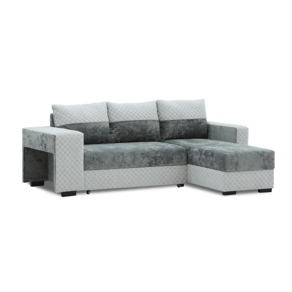 დივანი HOBEL CORNER SONYA GREY MONACO 14/LIGHT GREY BONCHUK 19  R G (5)