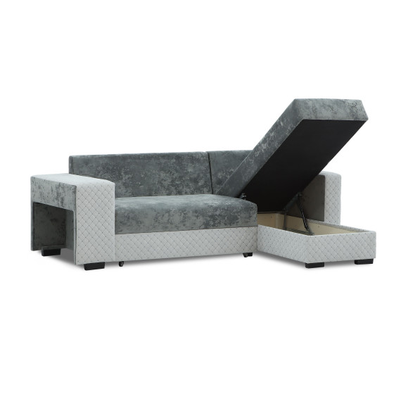 დივანი HOBEL CORNER SONYA GREY MONACO 14/LIGHT GREY BONCHUK 19  R G (5)