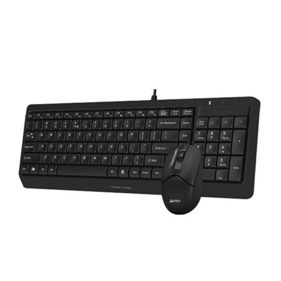 კლავიატურა A4TECH A4TECH FSTYLER F1512 2-SECTION DESKTOP SET BLACK