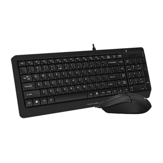კლავიატურა A4TECH A4TECH FSTYLER F1512 2-SECTION DESKTOP SET BLACK