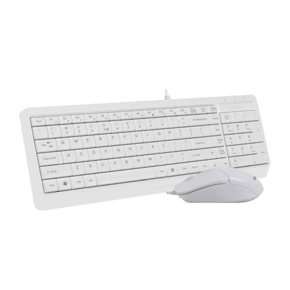 კლავიატურა A4TECH A4TECH FSTYLER F1512 2-SECTION DESKTOP SET WHITE