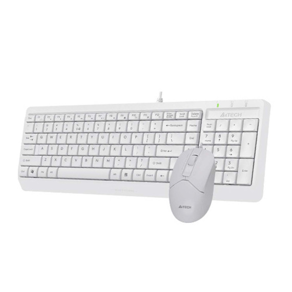 კლავიატურა A4TECH A4TECH FSTYLER F1512 2-SECTION DESKTOP SET WHITE