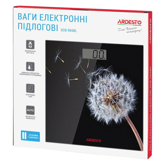 სასწორი ARDESTO SCB-965BL