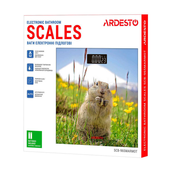 სასწორი ARDESTO SCB-965MARMOT