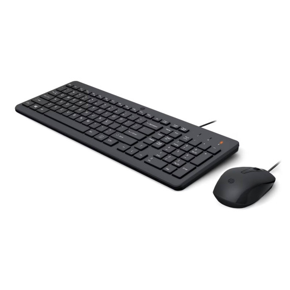კლავიატურა HP 150 WIRED MOUSE AND KEYBOARD 240J7AA (BK)