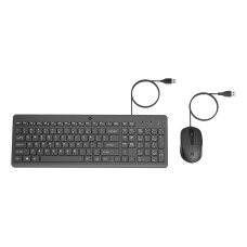 კლავიატურა HP 150 WIRED MOUSE AND KEYBOARD 240J7AA (BK)