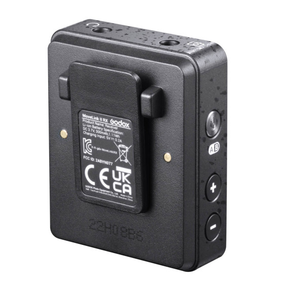 მიკროფონი GODOX 2.4GHZ WIRELESS MICROPHONE SYSTEM MOVELINK II M1 (BK)