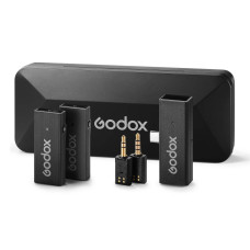 მიკროფონი GODOX 2.4GHZ WIRELESS MICROPHONE SYSTEM MOVELINK MINI UC KIT2 (BK)