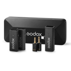 მიკროფონი GODOX 2.4GHZ WIRELESS MICROPHONE SYSTEM MOVELINK MINI LT KIT 2 (BK)