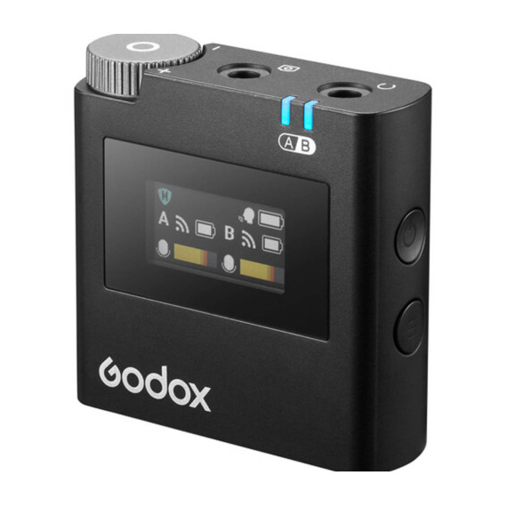 მიკროფონი GODOX 2.4GHZ WIRELESS MICROPHONE SYSTEM VIRSO M1 (BK)