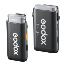 მიკროფონი GODOX 2.4GHZ WIRELESS MICROPHONE SYSTEM WEC KIT1 (BK)