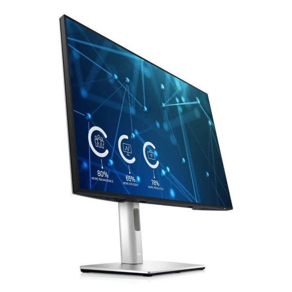 მონიტორი DELL 24.1 U2421E HDMI, DP, USB-C, AUDIO, RJ-45, IPS, PIVOT, 1920X1200, 16:10, SRGB 99%