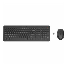 კლავიატურა HP 30 WIRELESS MOUSE AND KEYBOARD 2V9E6AA (BK)