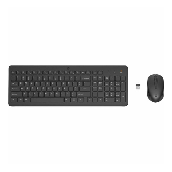 კლავიატურა HP 30 WIRELESS MOUSE AND KEYBOARD 2V9E6AA (BK)