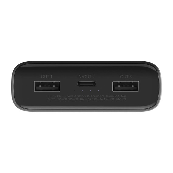 გარე დამტენი XIAOMI 50W 20000MAH (BK)