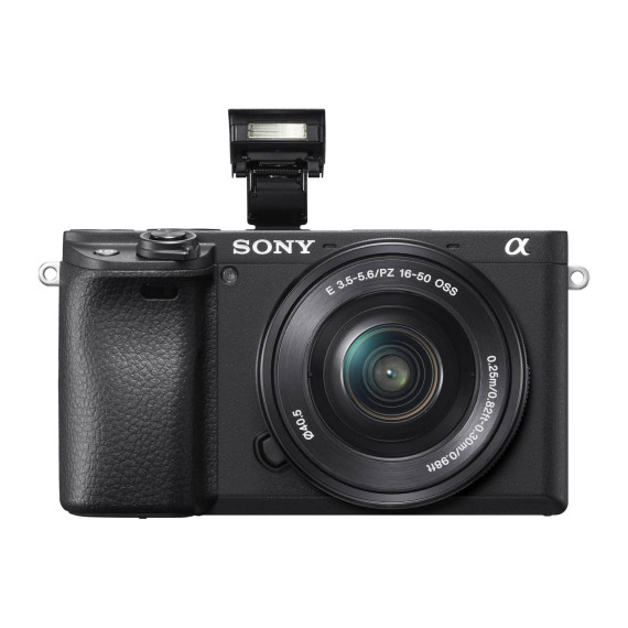 ციფრული ფოტოკამერა SONY ALPHA A6400 MIRRORLESS WITH 16-50MM LENS (BK)