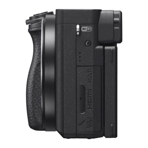 ციფრული ფოტოკამერა SONY ALPHA A6400 MIRRORLESS WITH 16-50MM LENS (BK)
